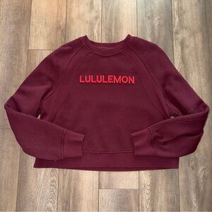 Lululemon Scuba Oversized Pullover *Wordmark